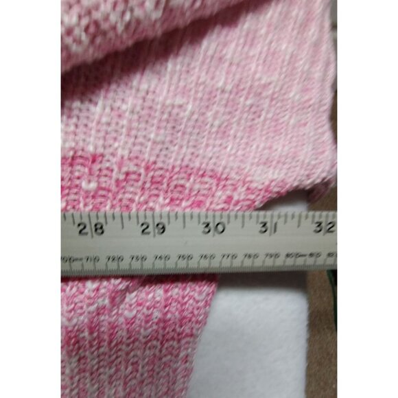 Rue21 Women's L/XL Pink Striped‎ Color Block Sweater With V-Neck & Long Sleeve - Picture 7 of 10